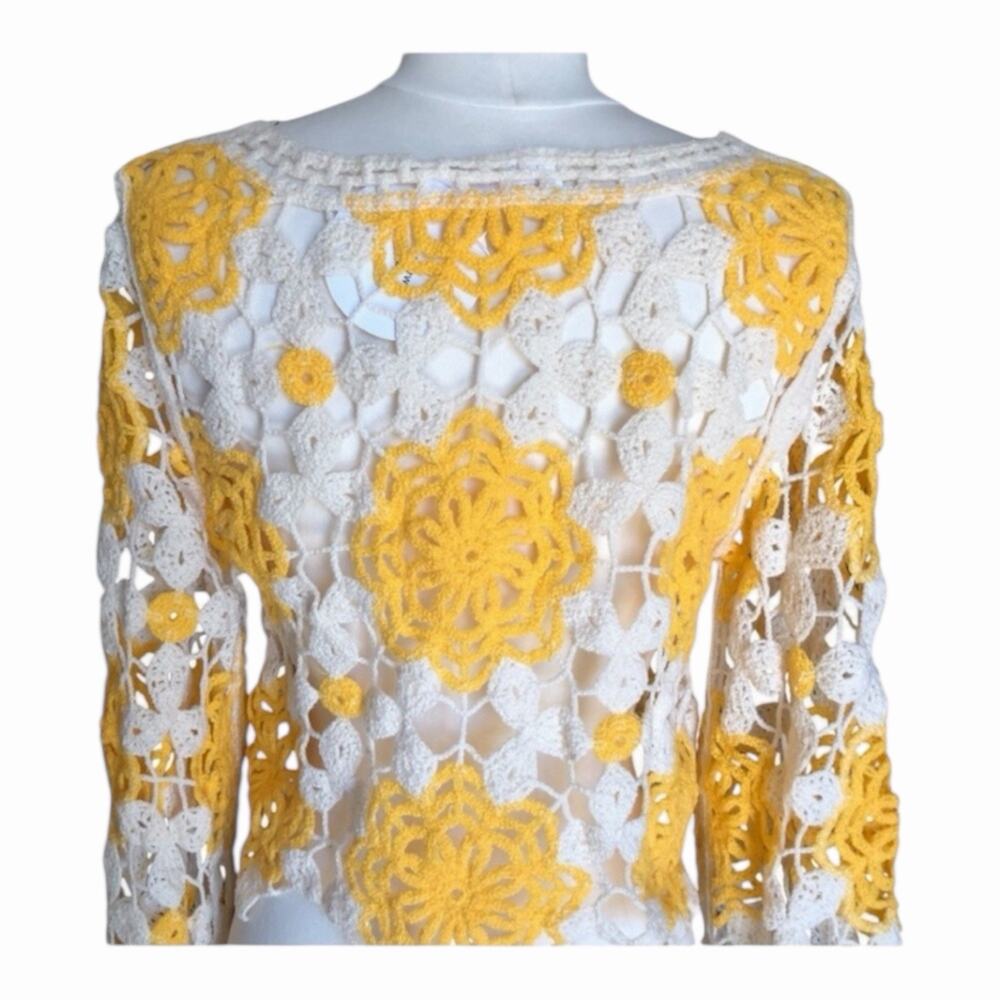 Available Oversized Cropped Boho Vibes Festival Dream One Size NWT Hippie Chic - Picture 7 of 16